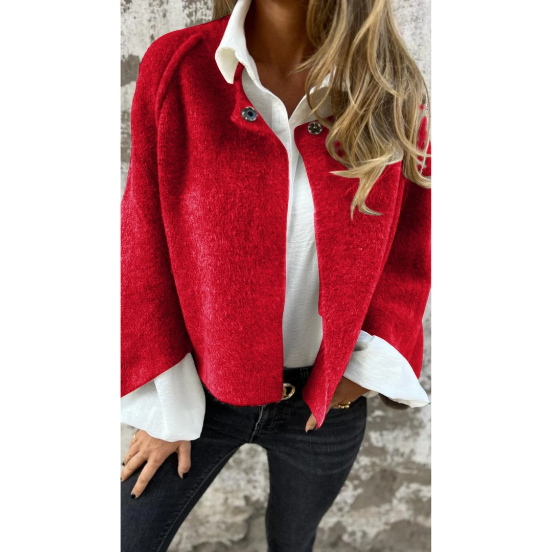 Women’s Cardigan | Open-Front Knitted