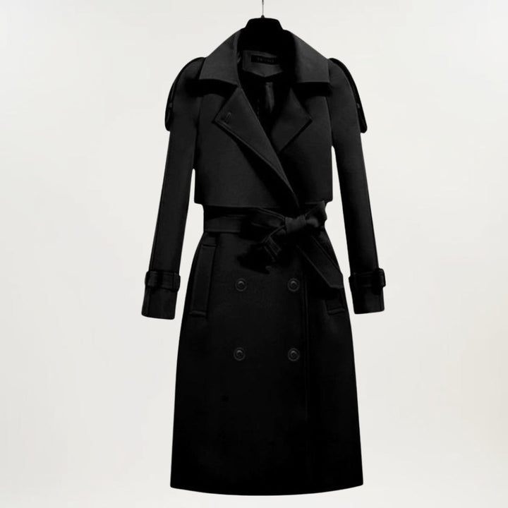 Coat for Women | Belted Double Breasted Trench