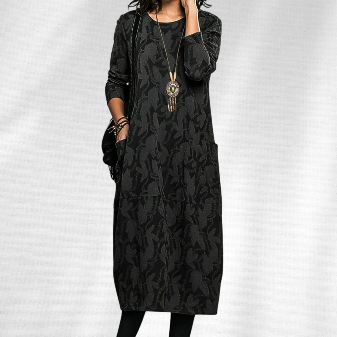 Women’s Dress | Long-Sleeve Midi