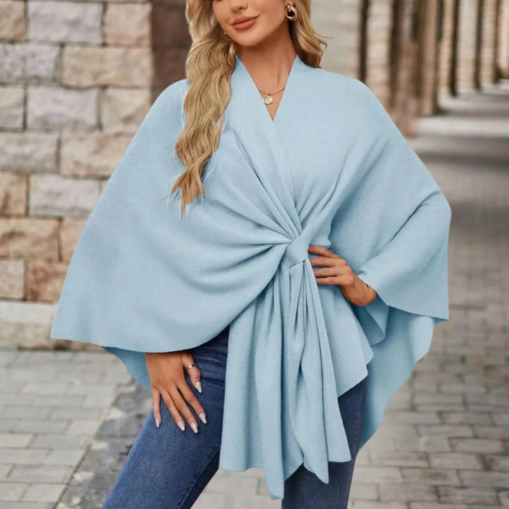 Women’s Blouse | Wrap Style Poncho