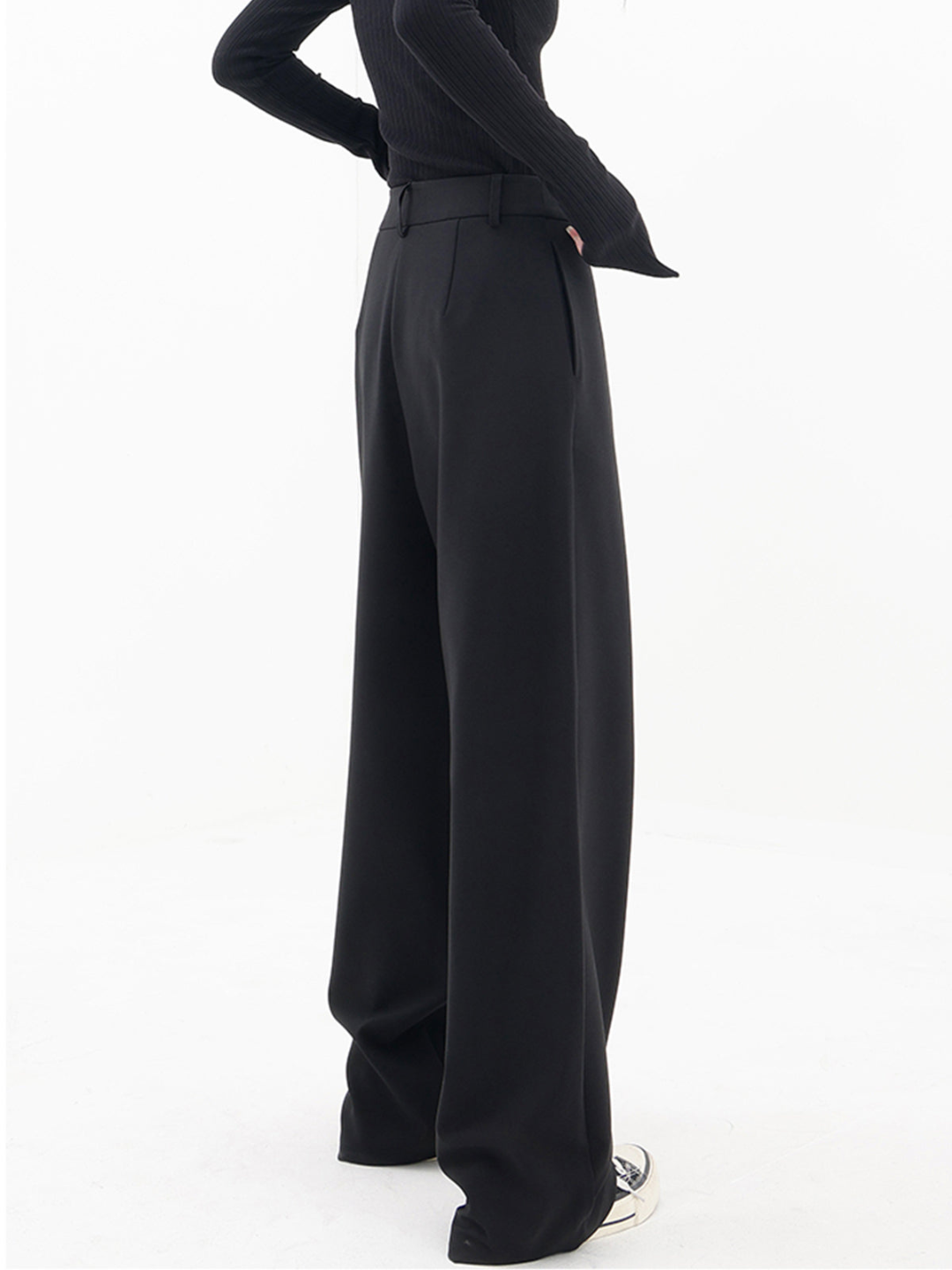 Women's Trousers | High Waist Wide Leg