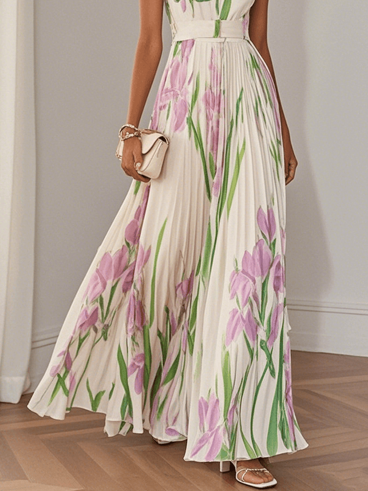 Women's Boho Maxi Dress | Floral A Line