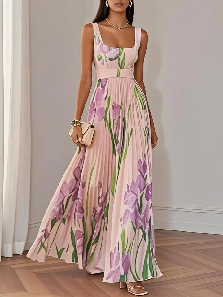 Women's Boho Maxi Dress | Floral A Line