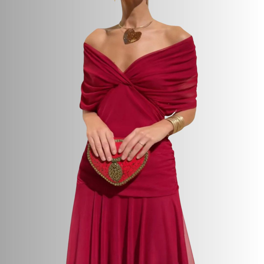 Women’s Dress | Soft Flowing Maxi V-Neckline