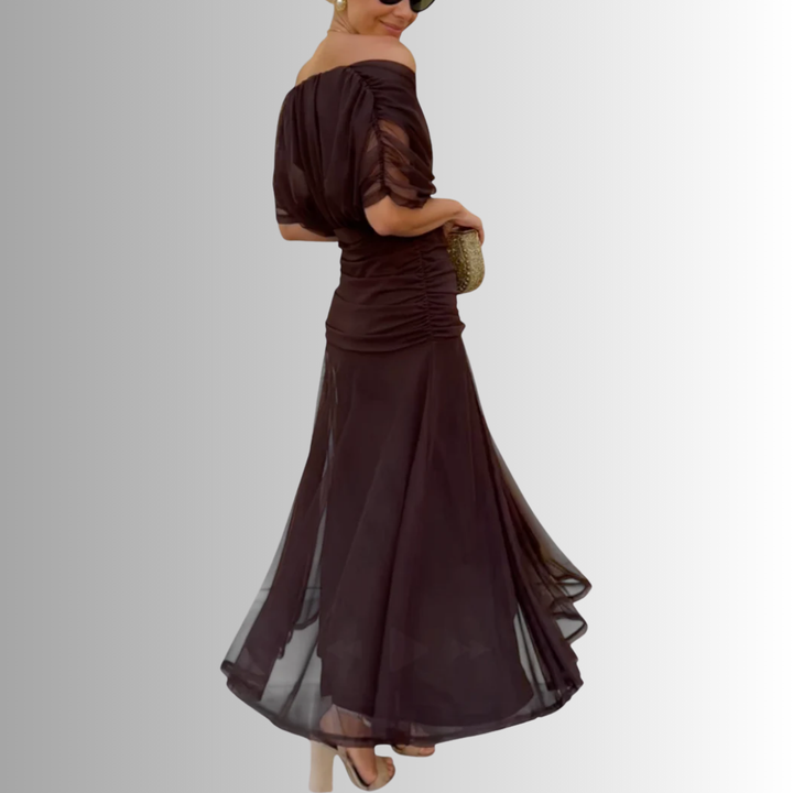 Women’s Dress | Soft Flowing Maxi V-Neckline
