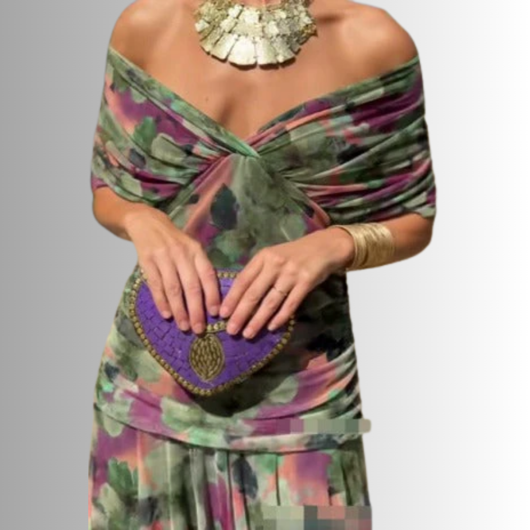 Women’s Dress | Soft Flowing Maxi V-Neckline