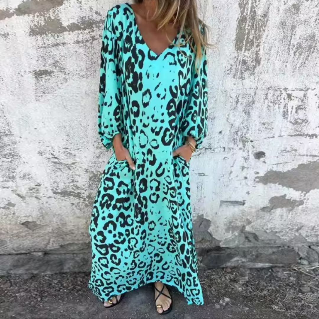 Women’s Dress | Leopard Print Maxi