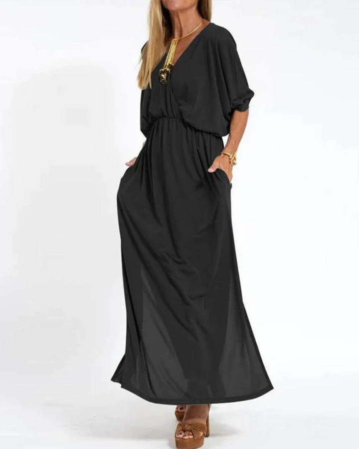 Dress For Women | Side Pockets Maxi