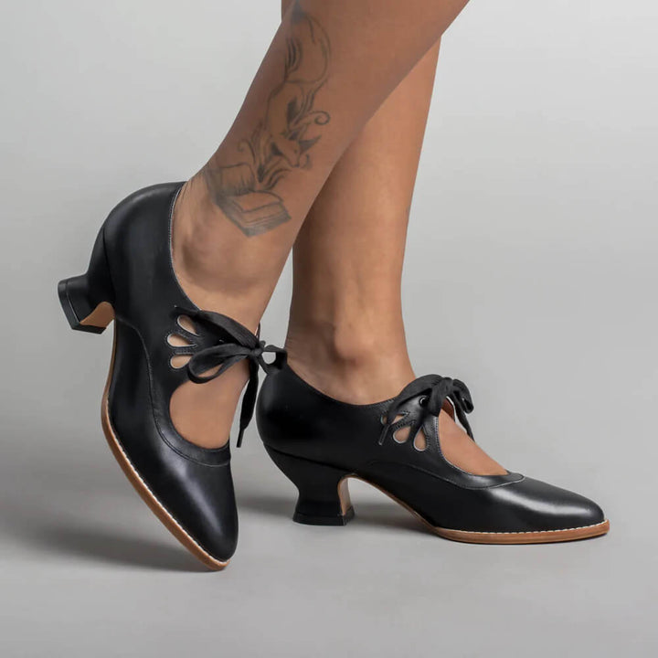Women’s Heels | Lace-Up Cut Out