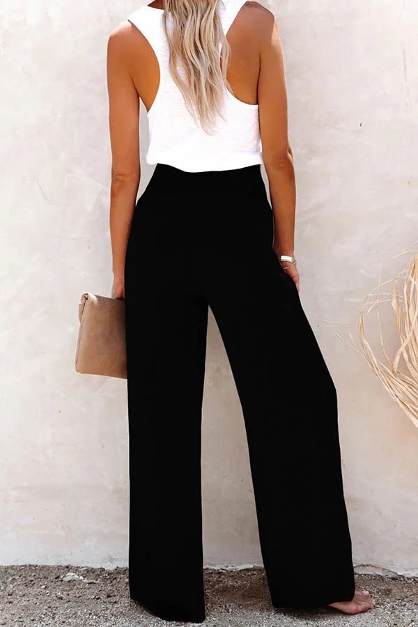 Women’s Pants | High Waist Wide Leg Fit