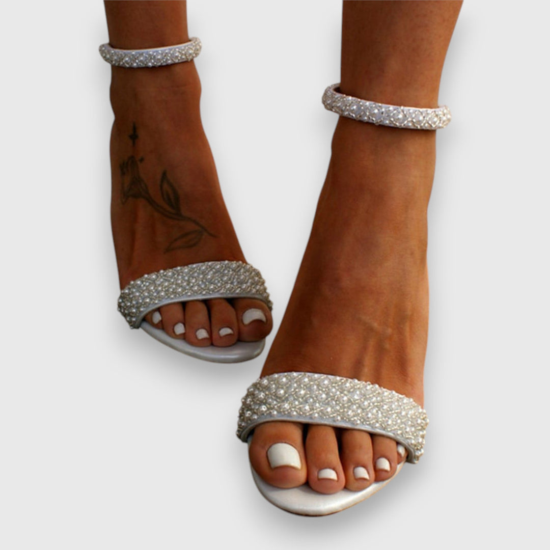 Heels for Women | Ankle Strap Block Heel