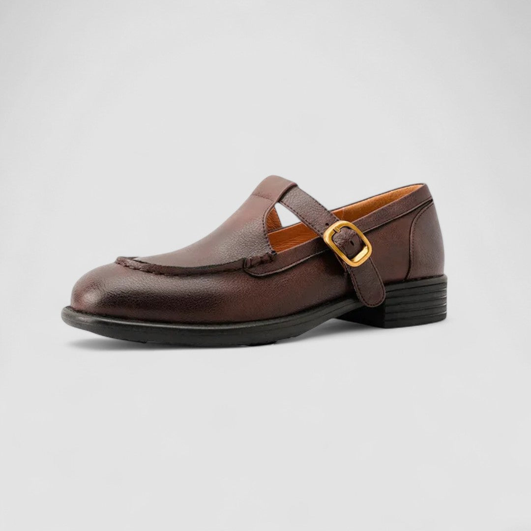 Mary Jane Shoes for Women | Square-Toe Buckle Strap