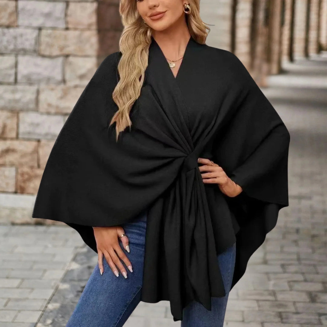 Women’s Blouse | Wrap Style Poncho