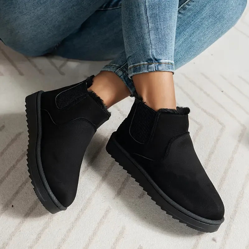 Boots For Women | Pull On Ankle Flat Profile Design
