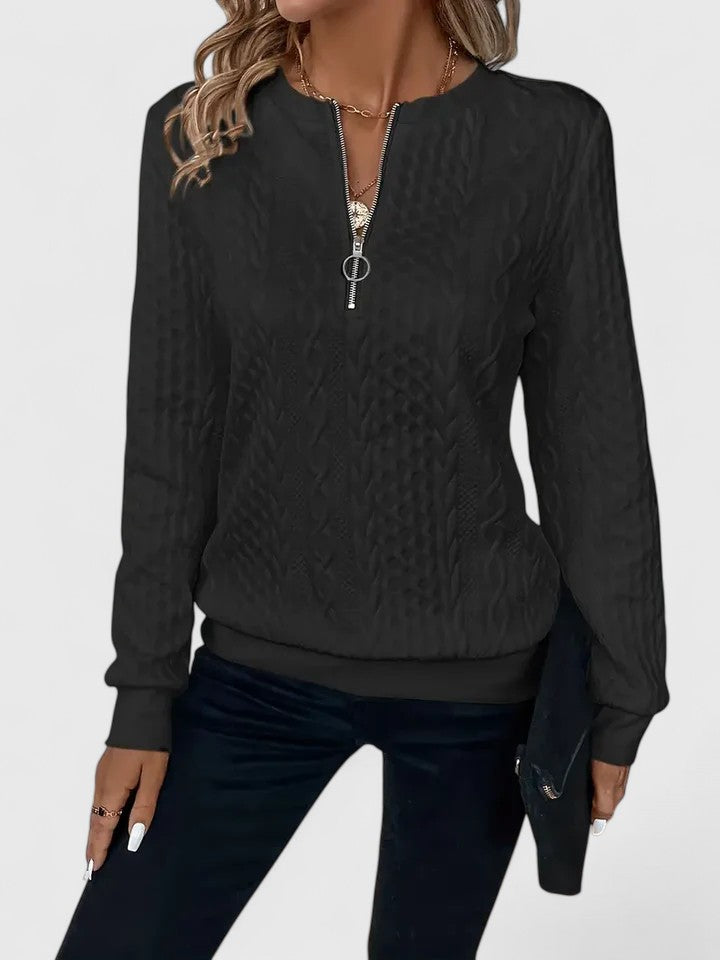 Sweater for Women | Zip Neck
