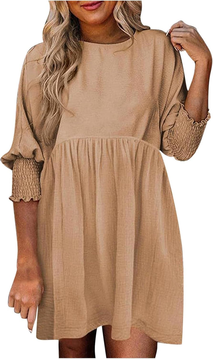 Women's Dress | Flowy Skirt High Waist Design