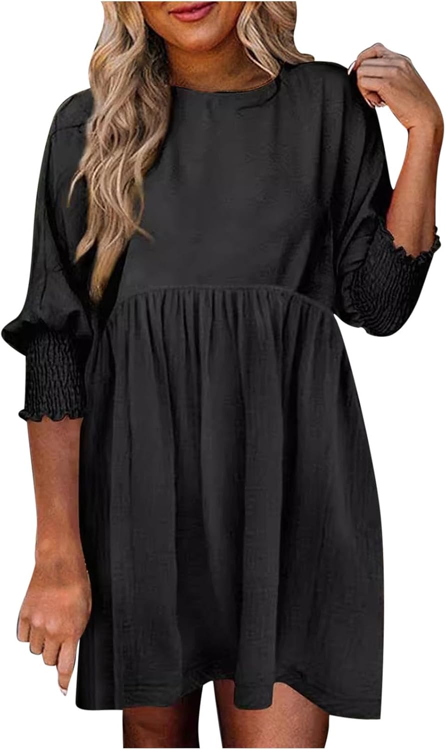 Women's Dress | Flowy Skirt High Waist Design