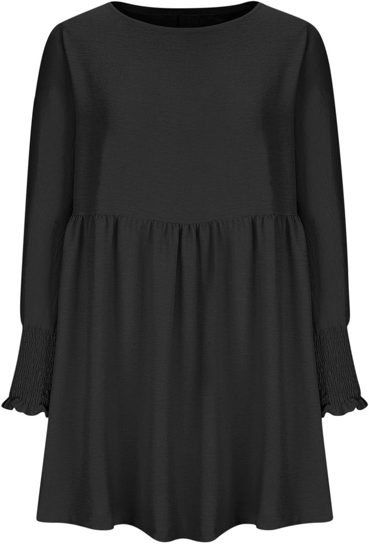 Women's Dress | Flowy Skirt High Waist Design