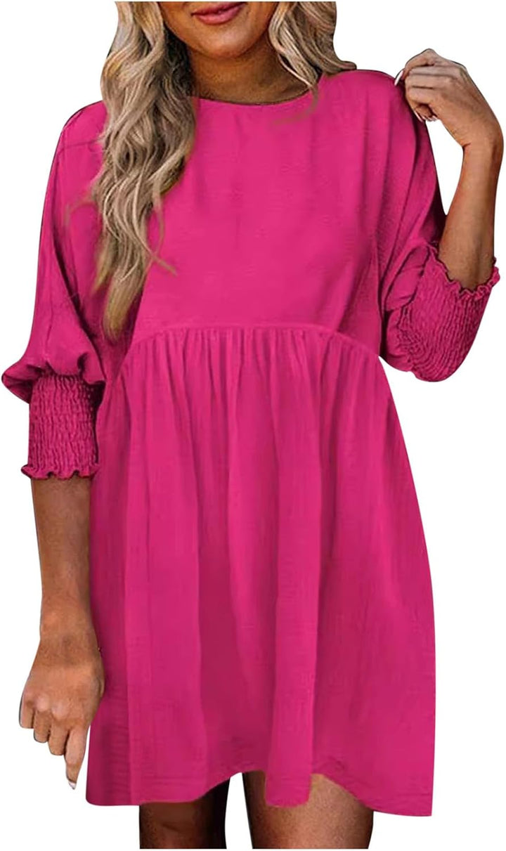 Women's Dress | Flowy Skirt High Waist Design