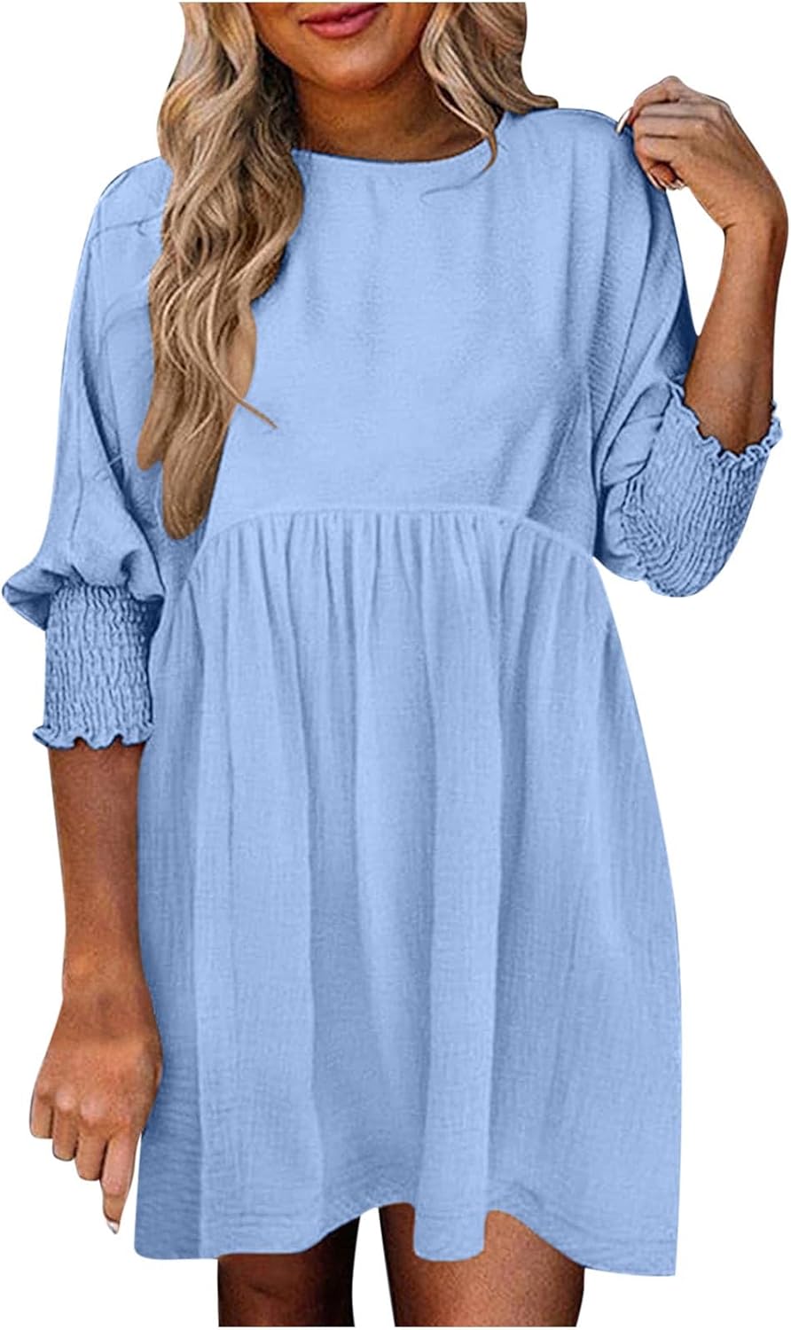 Women's Dress | Flowy Skirt High Waist Design