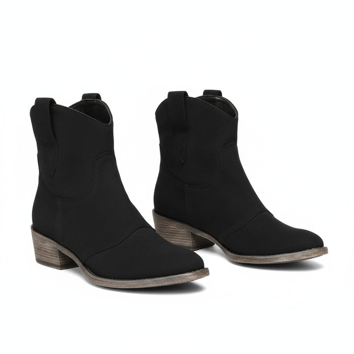 Boots For Women | Pull On Ankle Western Heel Style