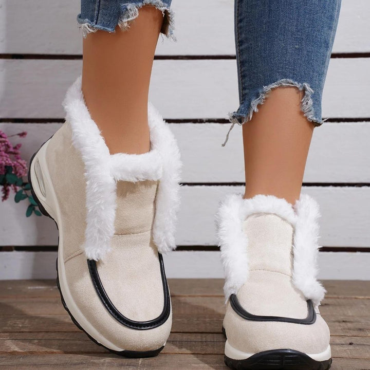 Boots For Women | Low Ankle Slip On Platform Style