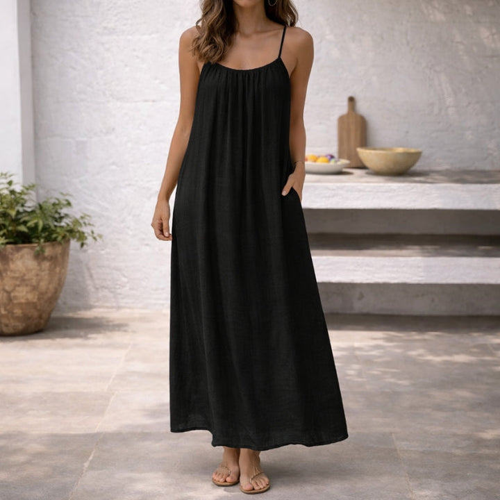 Women's Maxi Sundress | Spaghetti Strap Style