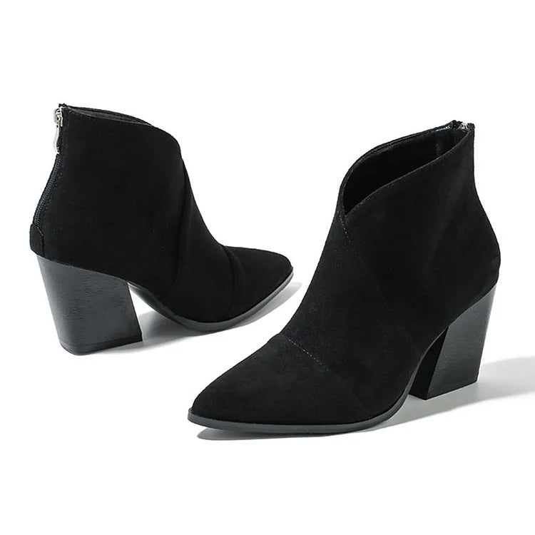 Boots for Women | Ankle-Length Block Style