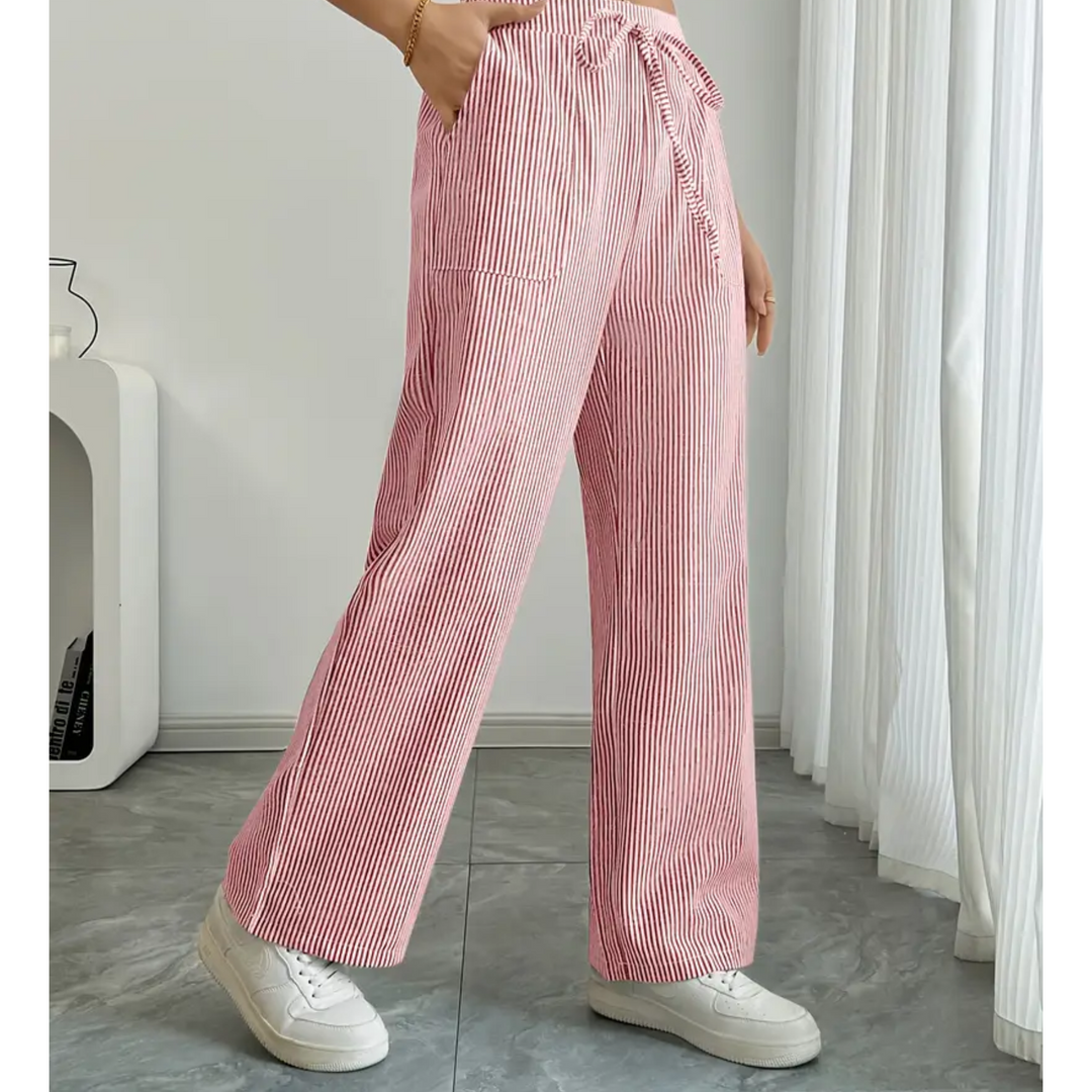 Women’s Trousers | High Waist Wide Leg Fit