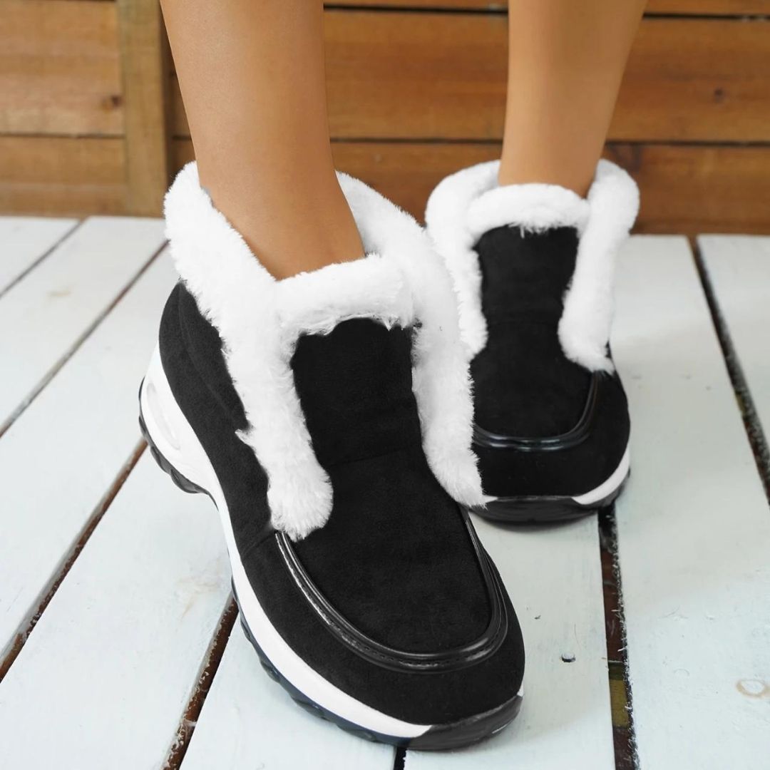 Boots For Women | Low Ankle Slip On Platform Style