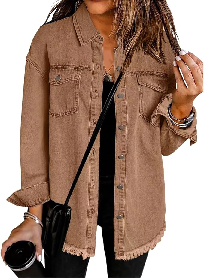 Women’s Jacket | Button Front Overshirt