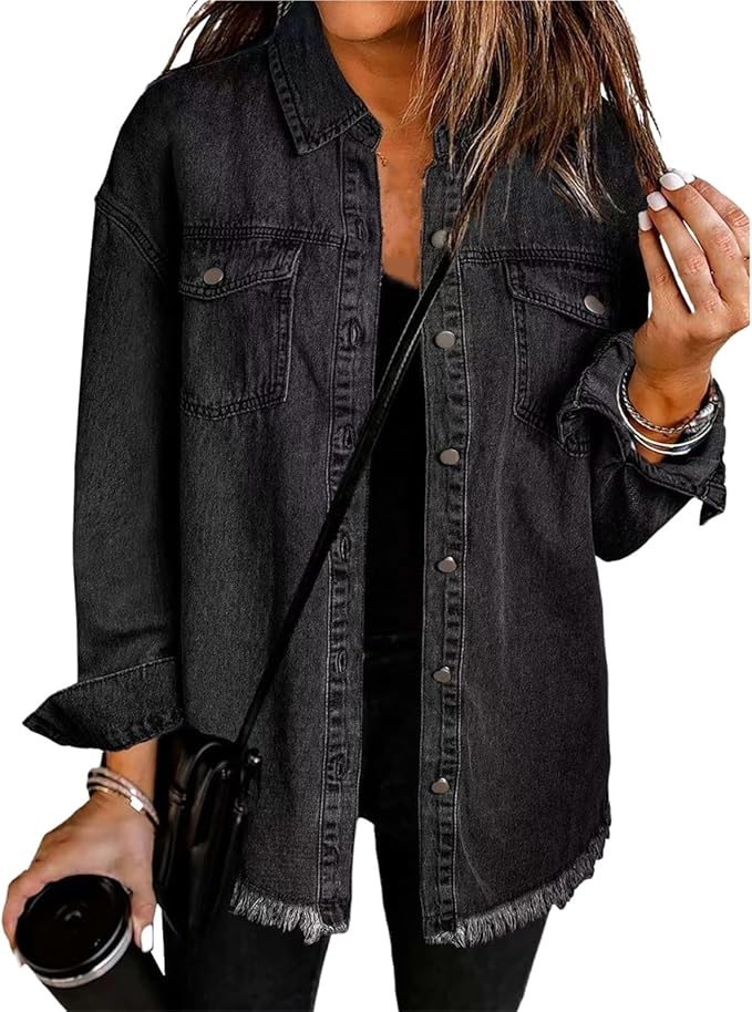 Women’s Jacket | Button Front Overshirt