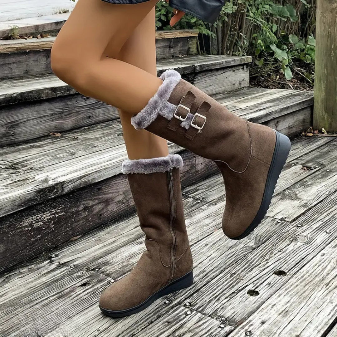 Women’s Boots | Winter Lined Knee-High