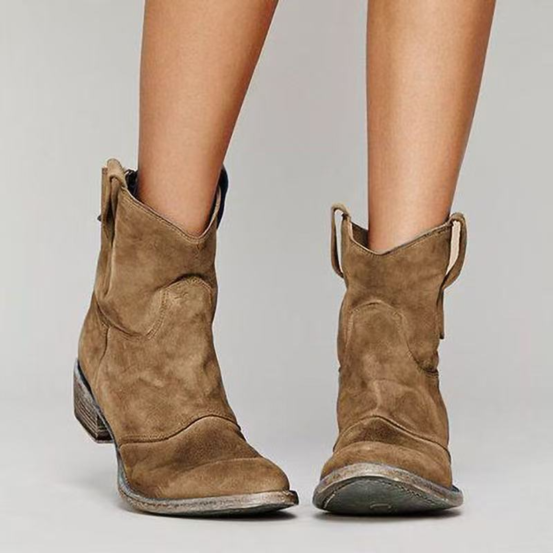 Boots for Women | Ankle Western Block Heel