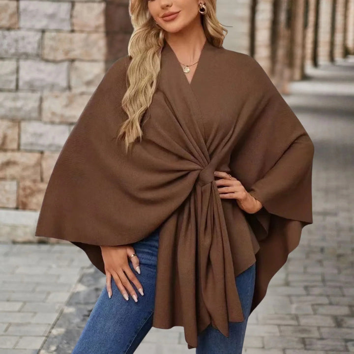 Women’s Blouse | Wrap Style Poncho