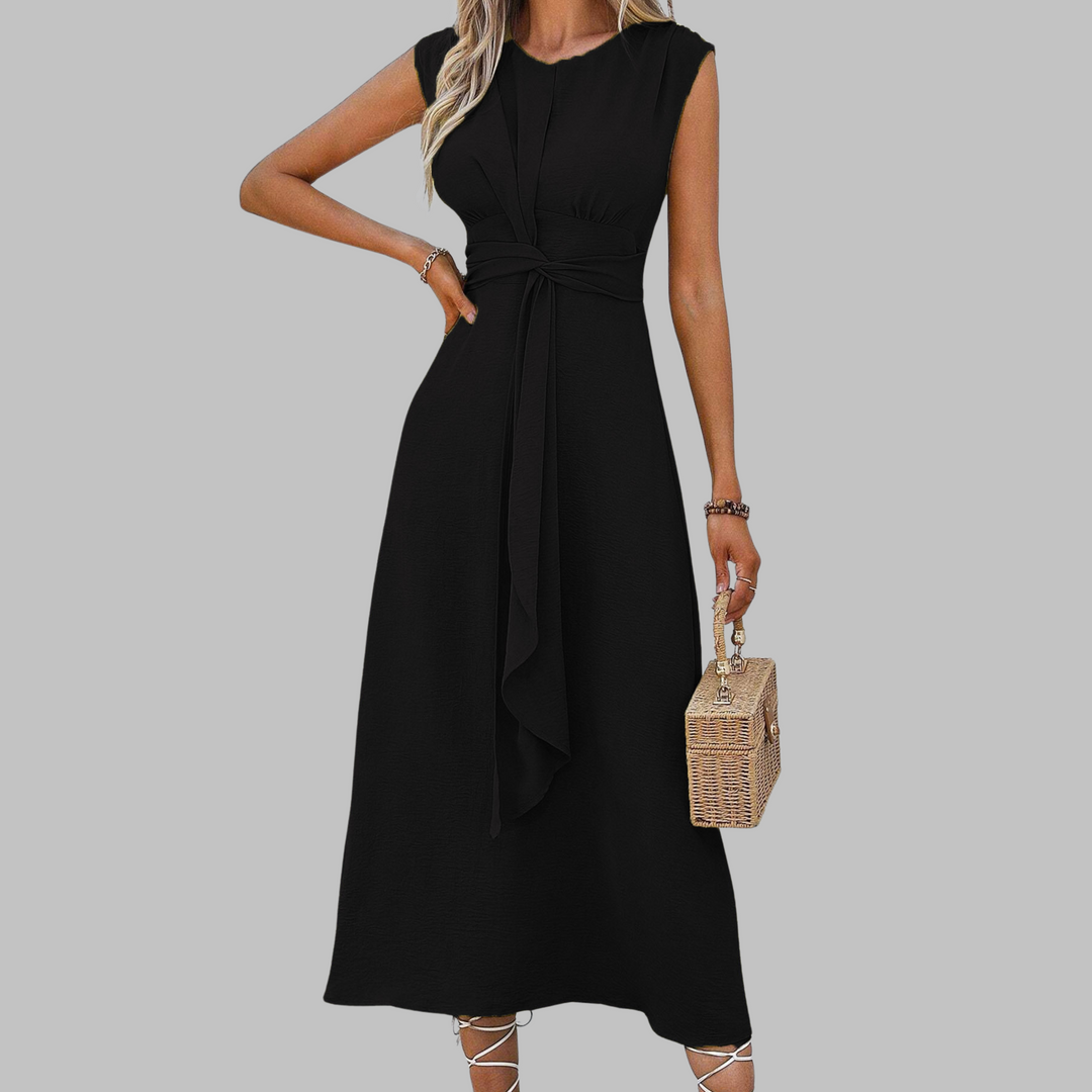Women’s Dress | Waist-Tie Midi