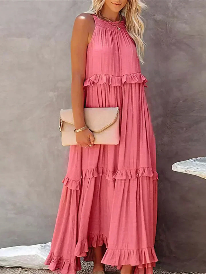 Maxi Dress for Women | Ruffle Detailing