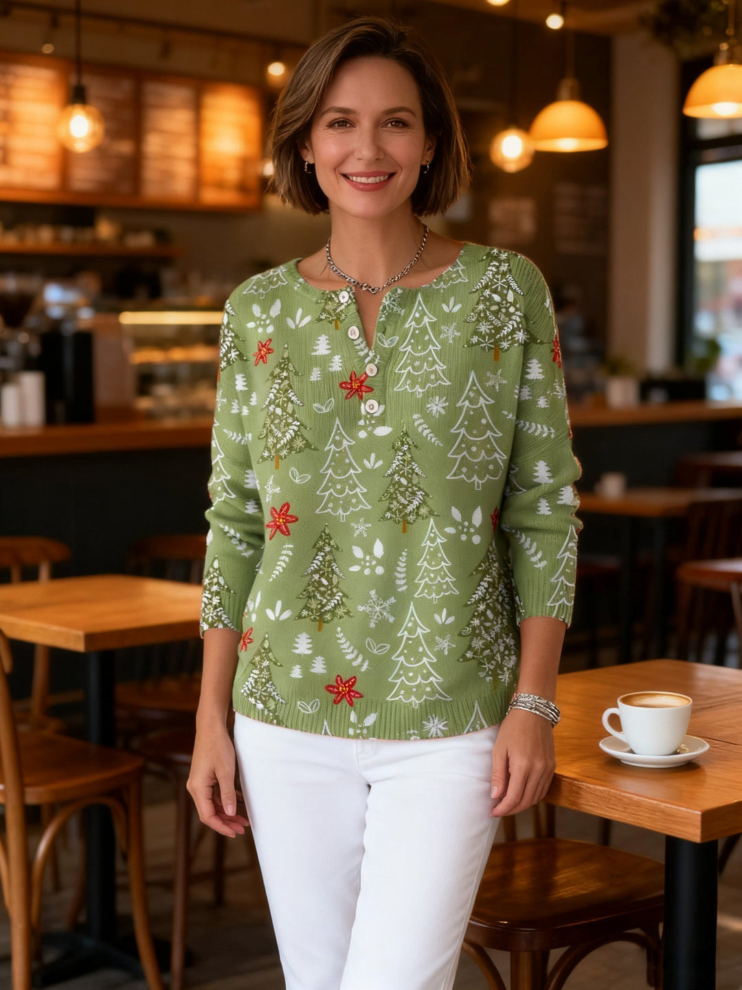 Sweater For Women | With Buttons