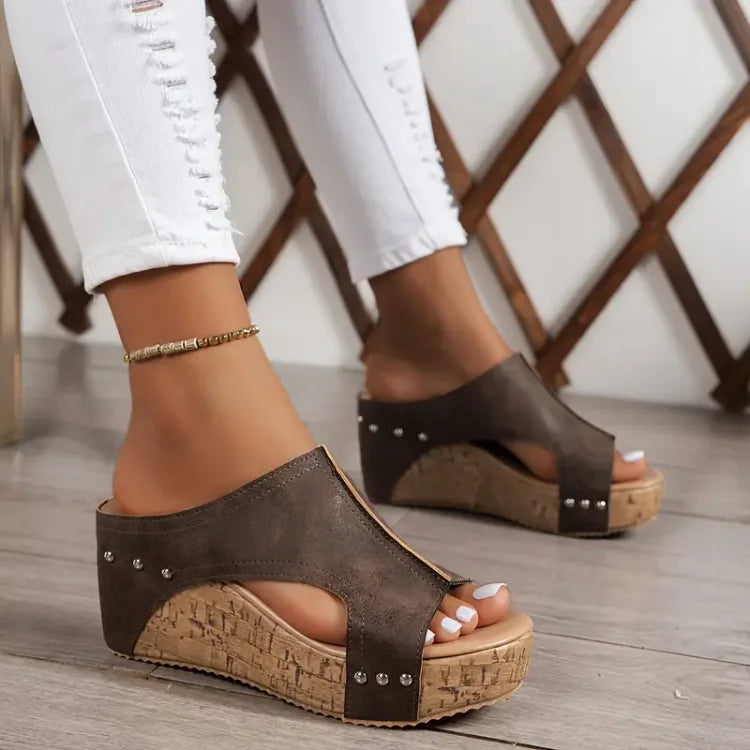 Women's Comfortable Sandals | Orthopedic Open Wedge