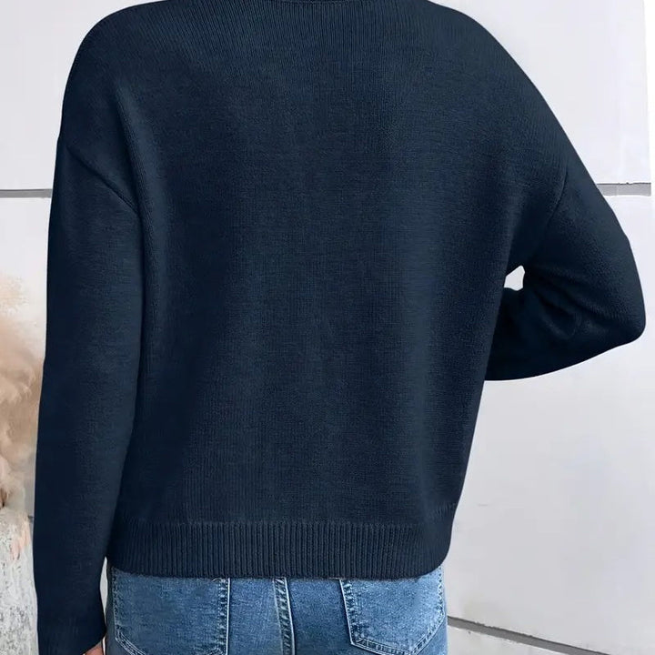 Sweater for Women | Deep V-Neck Lace