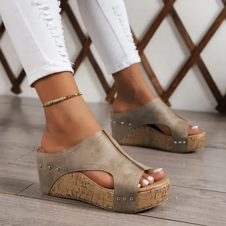 Women's Comfortable Sandals | Orthopedic Open Wedge