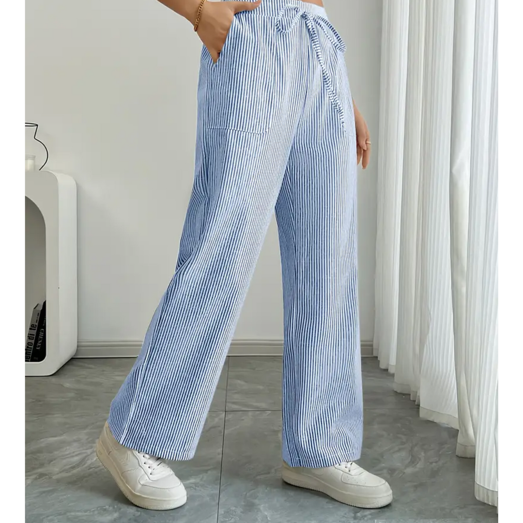 Women’s Trousers | High Waist Wide Leg Fit