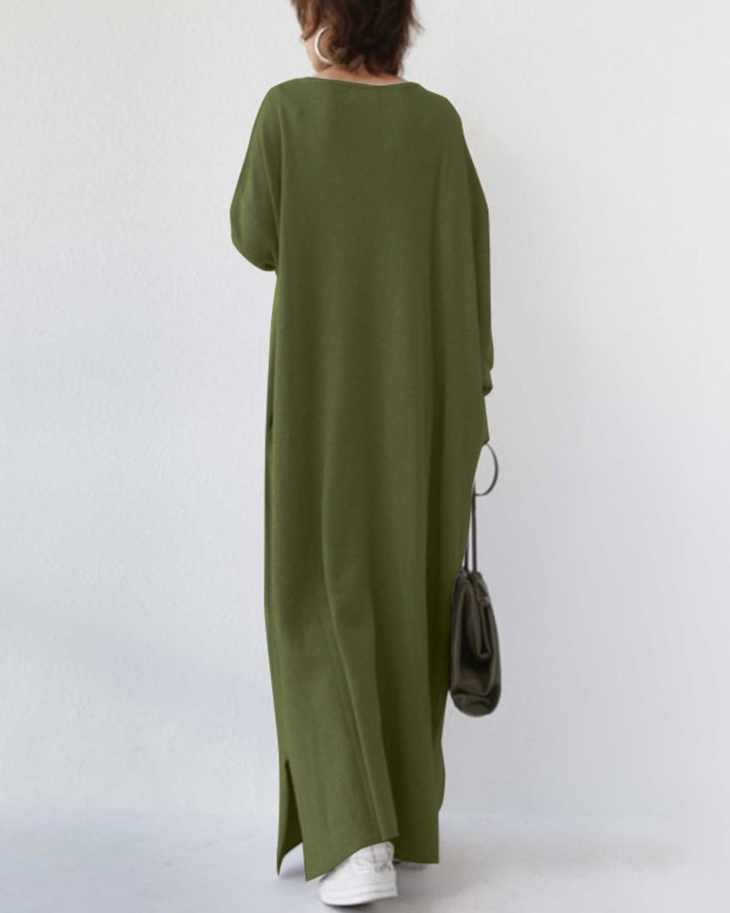 Women's Dress | Oversized Long Sleeves Winter Outfit