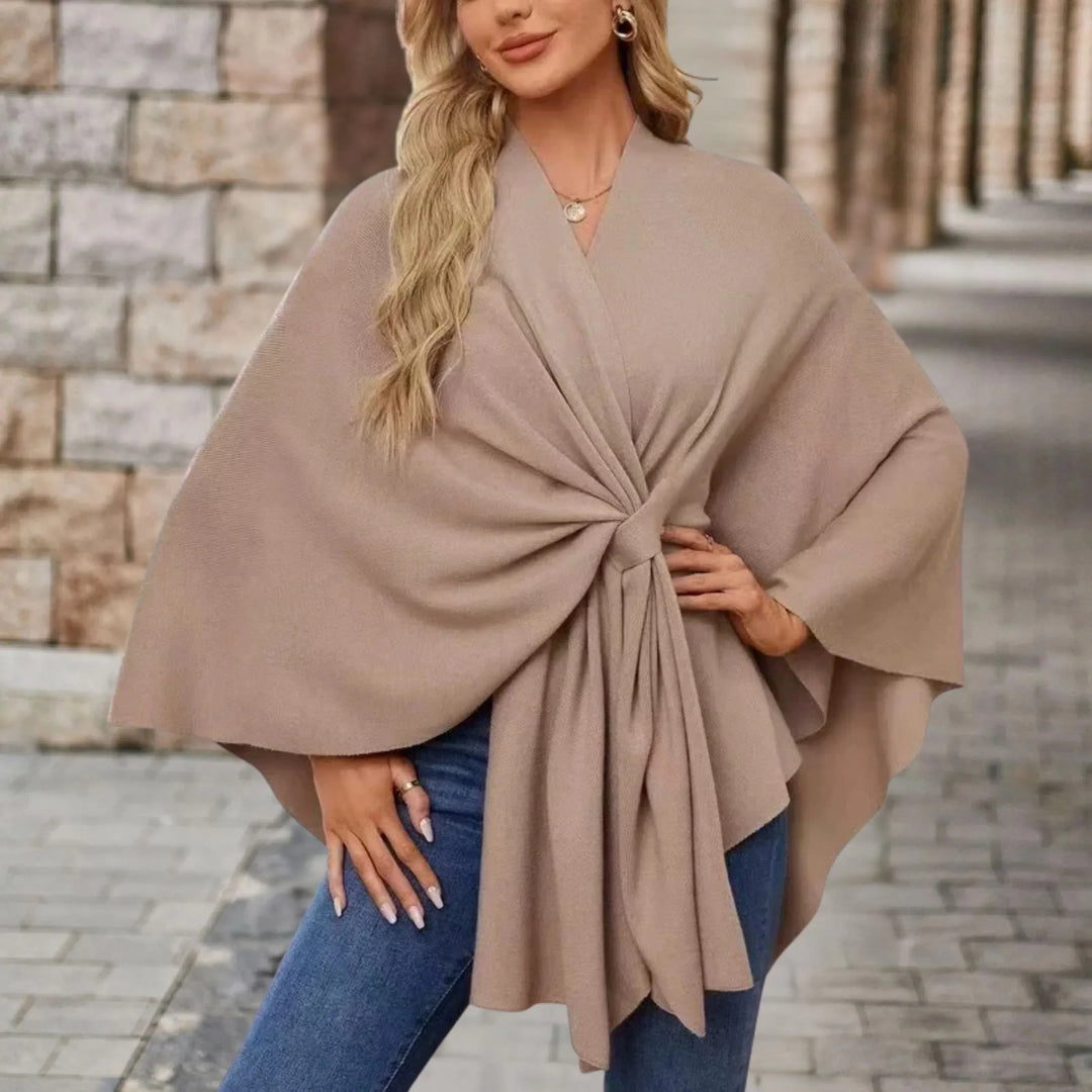 Women’s Blouse | Wrap Style Poncho