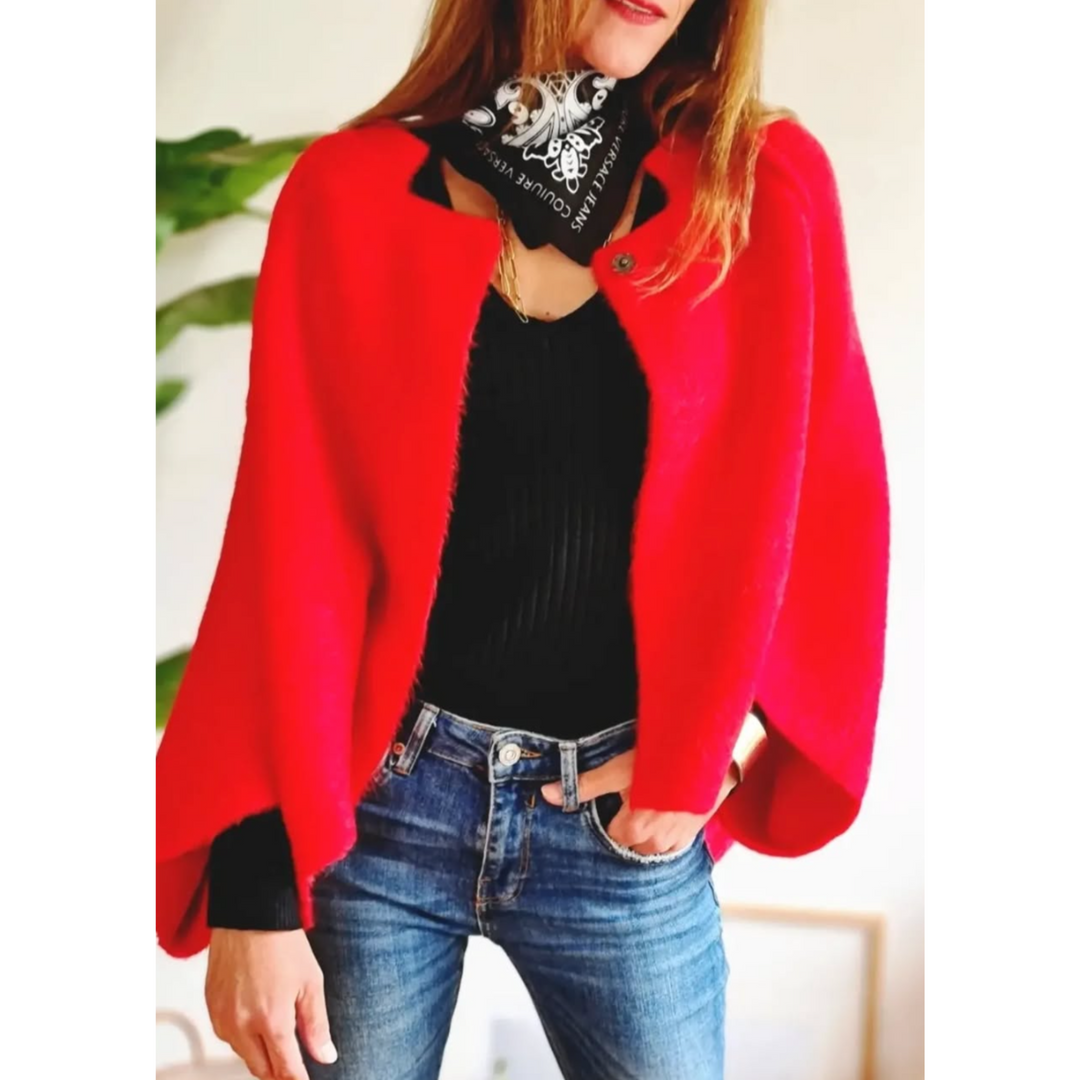 Women’s Cardigan | Open-Front Knitted