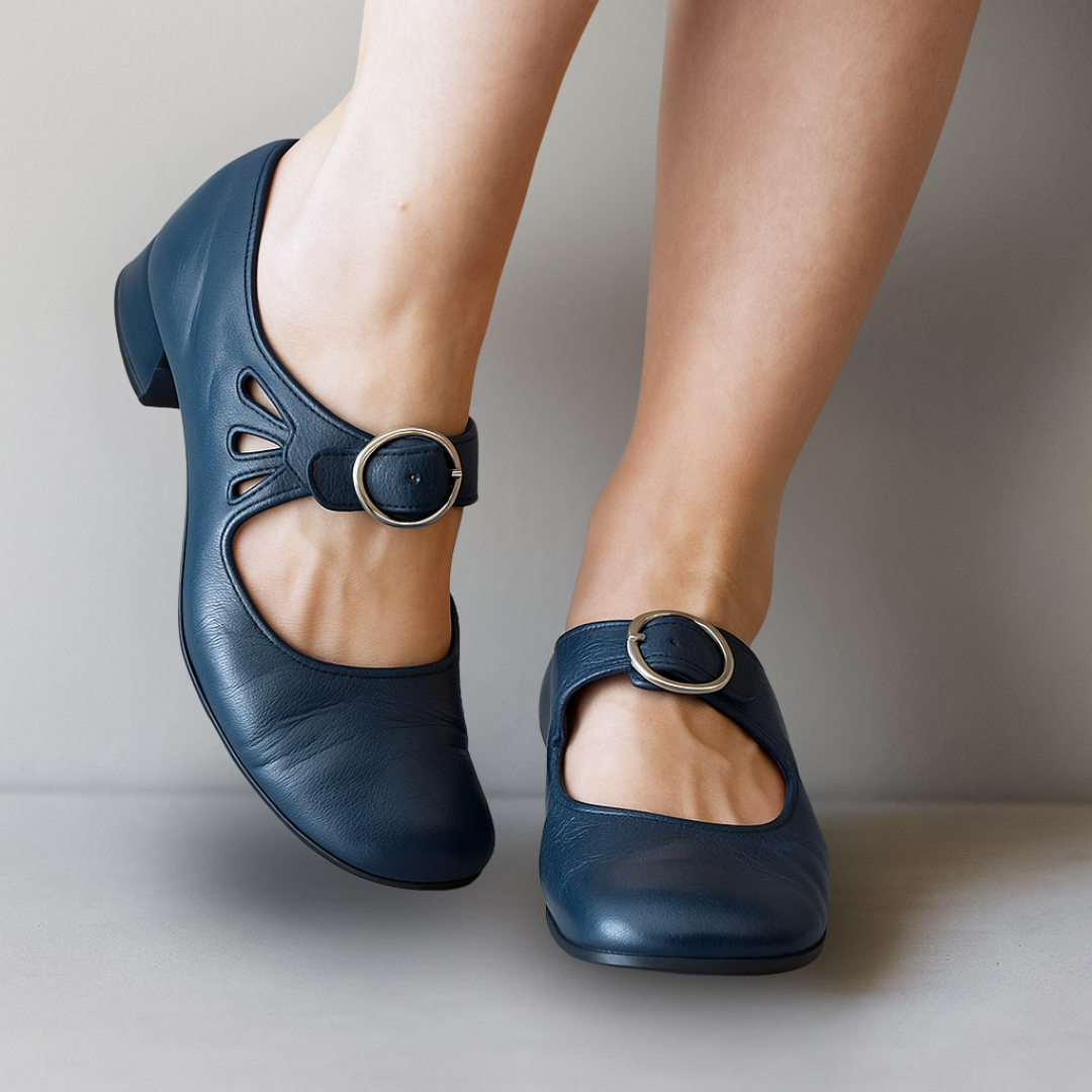 Women's Mary Jane Shoes | Buckle Strap Style