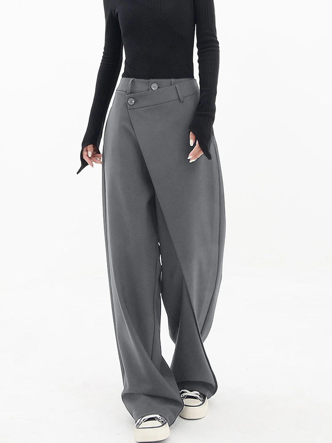 Women's Trousers | High Waist Wide Leg