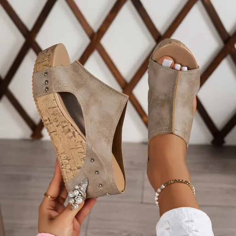 Women's Comfortable Sandals | Orthopedic Open Wedge