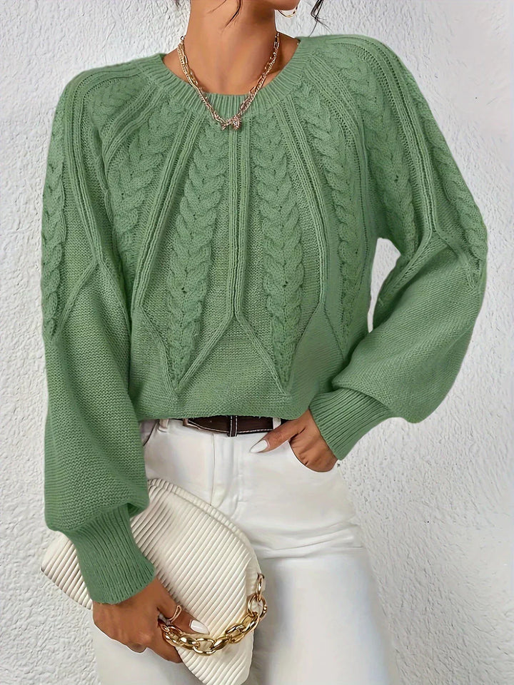 Sweater for Women | Textured Crewneck Style