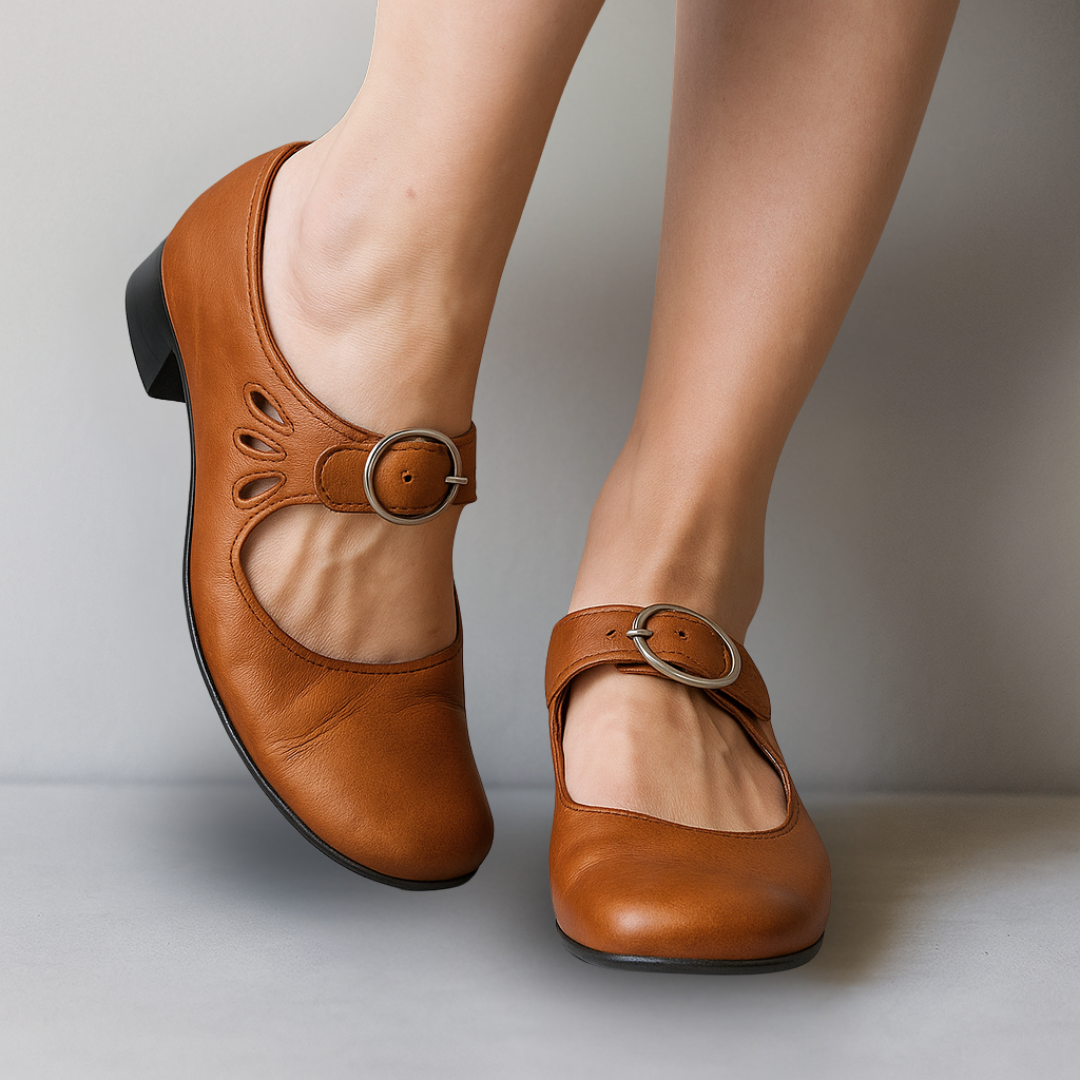 Women's Mary Jane Shoes | Buckle Strap Style